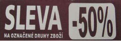 Banner SLEVA-50%