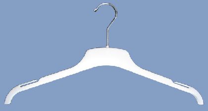 Plastic hanger 43cm. White.